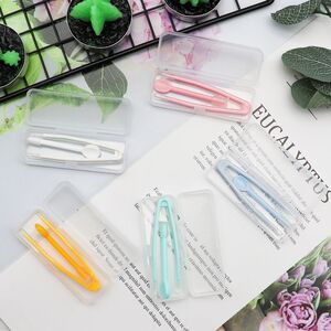 Plastic tweezers with individual pencil-box packaging MT-007 Tweezers length 5,9 cm