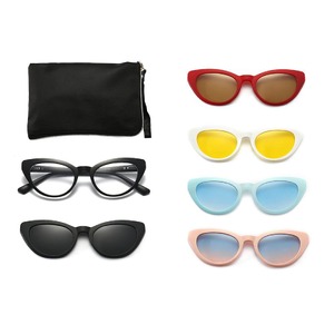 El Dorado frames with polarized sunshades set (clip-on) on magnet 2351D (5 pieces) 