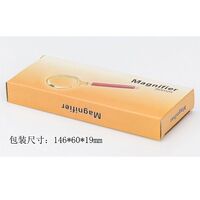 Лупа, увеличительное стекло с ручкой 金-木55-XX, диаметр: 42 мм, увеличение: 10Х