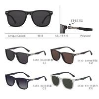 Солнцезащитные поляризационные пластиковые очки с флексом Enrique Cavaldi EC9818