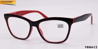 Corrective plastic frame eyeglasses with spring hinges VIZZINI V8164
