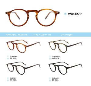Plastic acetate eyeglasses frame for women WD1427P