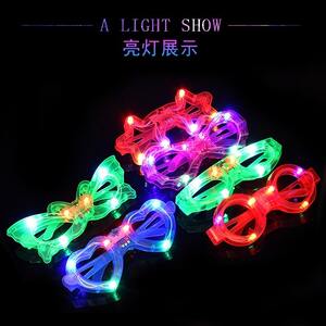 Неоновые светящиеся LED очки 0096