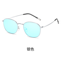 Blue Block metal glasses with blue light protection for colorblind people 225色盲镜