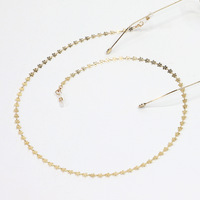 Металлическая цепочка для очков 