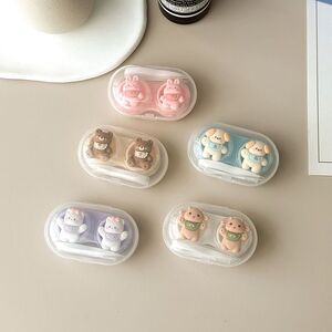 Mini soft contact lens kit PP-X67水饺领结熊兔