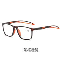 Очки из материала TR90 для чтения, фотохромные с защитой Blue ray cut, диоптрии от +1.00 до +4.00, РМЦ=62-64, KY1118-4变色老花