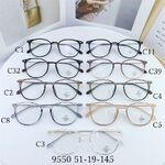 Оправа гибридная, металл + TR90, линзы с Blue Block покрытием SANTA 9550