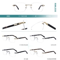 Оправа металлическая безободковая с флексом Big City 25603