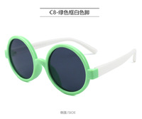 Детские силиконовые солнцезащитные поляризационные очки с защитой UV400 T11021-black