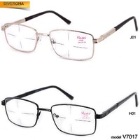 Eyeglasses for men on metal frames Vizzini V7017 dioptries to +5.00 and -8,00