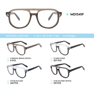 Plastic acetate eyeglasses frame WD1541P