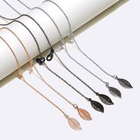 Metal non-slip chain, with sheet, for glasses and masks GA020