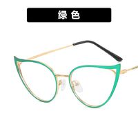 Metal glasses with blue light protection for women 6867-PN