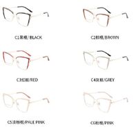 Combined frame (metal + TR90) or glasses with blue light protection, with spring hinges FA87070