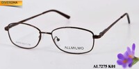 Женская металлическая оправа из стали для очков Allmilmo AL7275