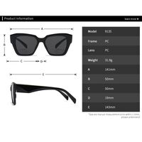 Пластиковые женские солнцезащитные очки Elit 9135-EL