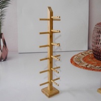 Подставка для очков деревянная настольная на 3/4/5/6/8/10/12 мест A-113