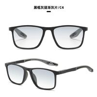Sports reading PC plastic photochromic glasses with Blue Ray Cut protection KY1070渐变老花, diopters from +1.00 to +4.00