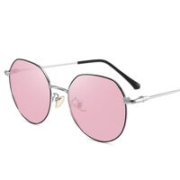 Очки металлические фотохромные с защитой от синего света 9622-GT