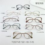 Hybrid metal + TR90 frame, with Blue Block coating SANTA TQ5740