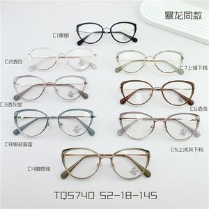 Оправа гибридная, металл + TR90, линзы с Blue Block покрытием SANTA TQ5740