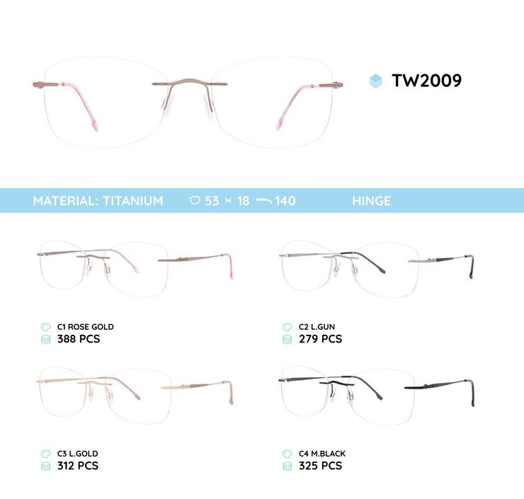 Titanium frames TW2009