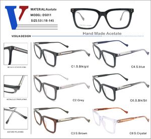 Оправа пластиковая из ацетата с флексом D5011-DA