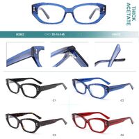 Plastic frames for glasses, thick acetate Big City H2862