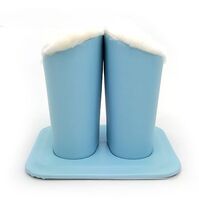 Eyeglasses and accessories plush case stand holder H008-2-HE