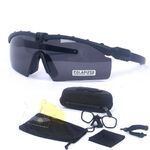 Очки защитные противоударные тактические +3 насадки 战术-3.0套装