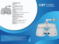 Portable automatic phoroptor (view tester) with Bluetooth and Wi-fi connection, KF-ZD6000
