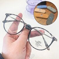 Plastic TR90 glasses with Blue ray cut, UV400 protection with case, KY9531