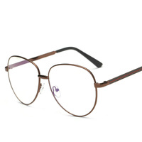 Металлические очки с защитой от синего света Blue Block F8626