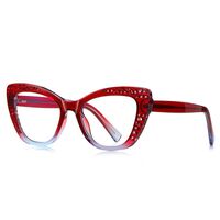 Plastic TR90 frames for glasses with Blue Ray Cut protection and flex hinges FOCUS FCS2183
