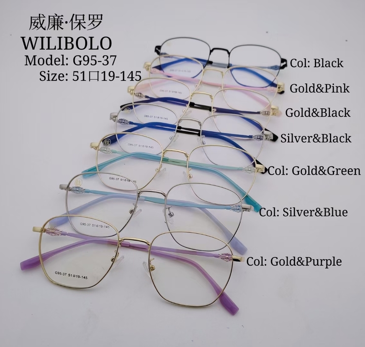 Metal ultrathin frames Wilibolo G95-37