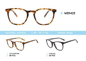 Plastic acetate eyeglasses frame for women WD1423