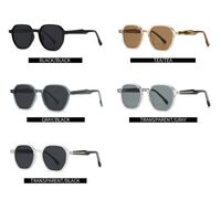 Plastic round polarized sunglasses Elit 10046-EL