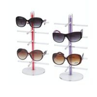 Стойка для очков акриловая настольная на 3 / 4 / 5 мест U001