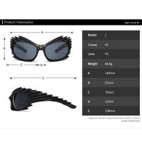 Plastic hedgehog sunglasses for kids Elit 021-EL