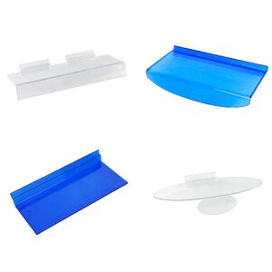 Держатель (подставка) для футляров, для вставки в пазы в настенную панель