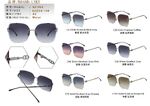 Rimless polarized metal sunglasses Leke L31955AC