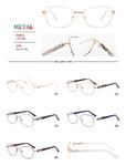Оправа для очков металлическая с флексом Big City LF1606