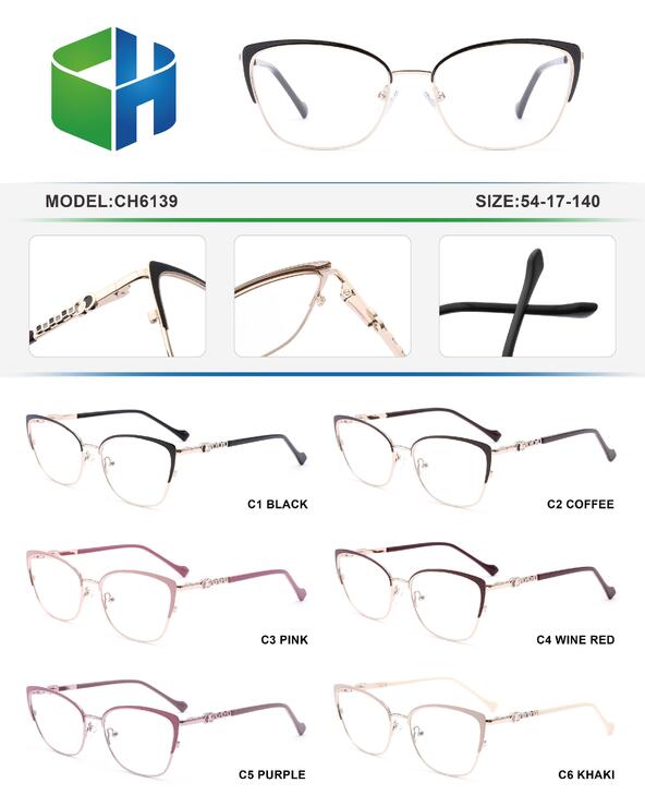 Оправа металлическая с флексом CH6139-DA