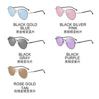 Очки металлические фотохромные с защитой от синего света 9641-GT