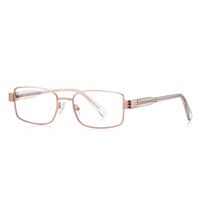 Оправа металлическая + пластик TR90, линзы-блюблокеры с защитой от ультрафиолета и синего света More FCS3163