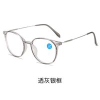 Metal glasses for reading, Blue ray cut protection, diopters from 0.00 to +4.00, KY9945-3老花