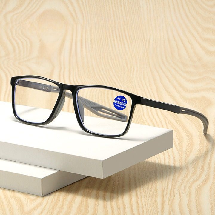 Сверхлегкие спортивные очки для чтения с защитой Blue ray cut, диоптрии от +1.00 до +4.00, KY7701