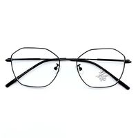 Оправа металлическая, линзы с Blue Block покрытием SANTA 00266