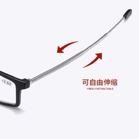 Metal eyeglasses for reading KY8822Blue ray cut, diopters from +1.00 to +3.50, PD62-64
